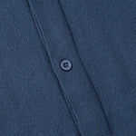 Short Sleeve Multi Stripe Button Up Sweater Polo