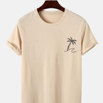 Palm Trees Print T-Shirt