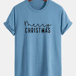 Regular Fit Christmas Print Cotton T-Shirt