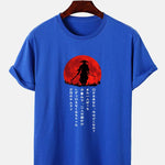 Japanese Samurai Print T-Shirt