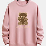 Lover Bear Print Relax Fit Sweatshirt