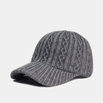 Jacquard Knit Baseball Cap