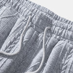 Geometric Jacquard Jogger Pants