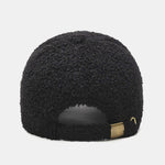 Boston Embroidery Teddy Plush Baseball Cap