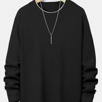 Long Sleeve 2 In 1 Waffle T-Shirt