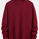 5 Pieces Basic Long Sleeve Cotton T-Shirts