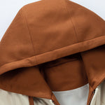 2 in 1 Quilted Hooded Baseball Jacket