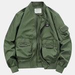 Multi Pockets Bomber Jacket
