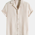 Waffle Revere Collar Shirt & Shorts