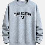 True Religion Print Relax Fit Sweatshirt