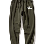 Crown Print Jogger Pants