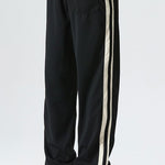 Vintage Side Stripe Loose Fit Straight Leg Pants