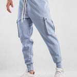 Drawstring Cargo Jogger Pants
