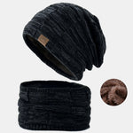 Warmer Beanie Hat Neck Gaiter Face Scarf Set