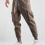 Drawstring Cargo Jogger Pants