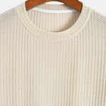Waffle Arc Hem T-Shirt