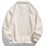 Relax Fit Basic Polo Sweatshirt