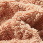 Geometric Jacquard Teddy Hoodie