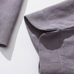 Detachable Belt Relax Fit Linen And Cotton Blend Harem Pants