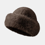 Warm Soft Plush Bucket Hat