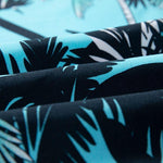 Tropical Print Button Up Shirt & Tropical Print Swim Shorts