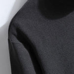 Fleece Long Sleeve Mock Neck T-Shirt