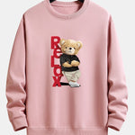 Relax Bear Print Relax Fit Sweatshirt