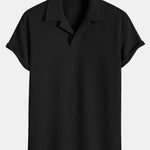 Ribbed Cuban Collar Polo