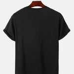 Wave Line Print T-Shirt