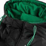 Contrast Hooded Puffer Coat