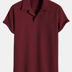 Ribbed Cuban Collar Polo