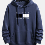 Paris Dream Maker Print Relax Fit Hoodie
