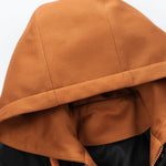 2 in 1 Quilted Hooded Baseball Jacket
