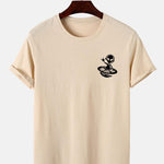 Alien Print T-Shirt