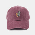Bear Cartoon Pattern Casual Style Baseball Cap