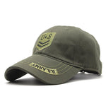 Men's Vintage Camouflage Print Cap