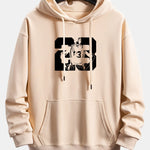 Number 23 Print Relax Fit Hoodie