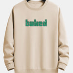 Baked Print Relax Fit Sweatshirt