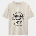 Cartoon Dinosaur Print Drop Shoulder Oversize T-Shirt