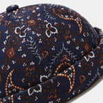 Vintage Paisley Print Brimless Hat