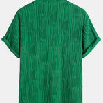 Wave Jacquard Relax Fit T-Shirt