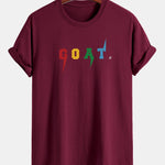 Regular Fit Goat Print Cotton T-Shirt
