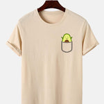 Pocket Avocado Print T-Shirt