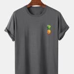 Pineapple Print T-Shirt