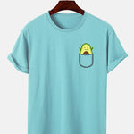 Pocket Avocado Print T-Shirt