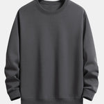 Basic Relax Fit Crew Neck Sweatshirt & Jogging Pants