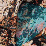 Painted Floral Jacquard Cuban Shirt