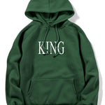 King Print Hoodie