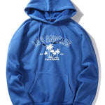 Los Angeles Palm Tree Print Hoodie