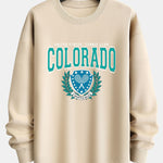 Colorado Tennis Varsity Print Relax Fit Sweatshirt